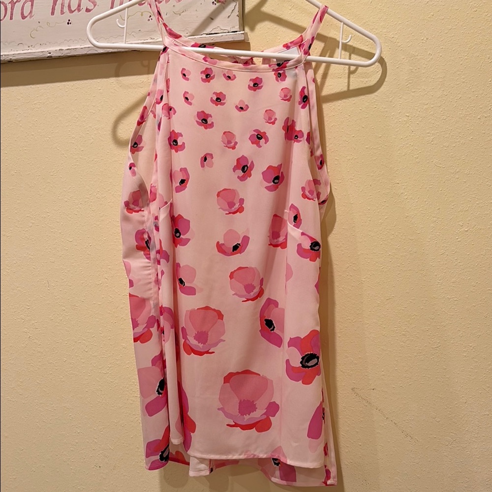 Floral Pink Kids Dress
